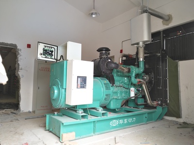 云南沾会高速公路7台华东动力C系列发电机组